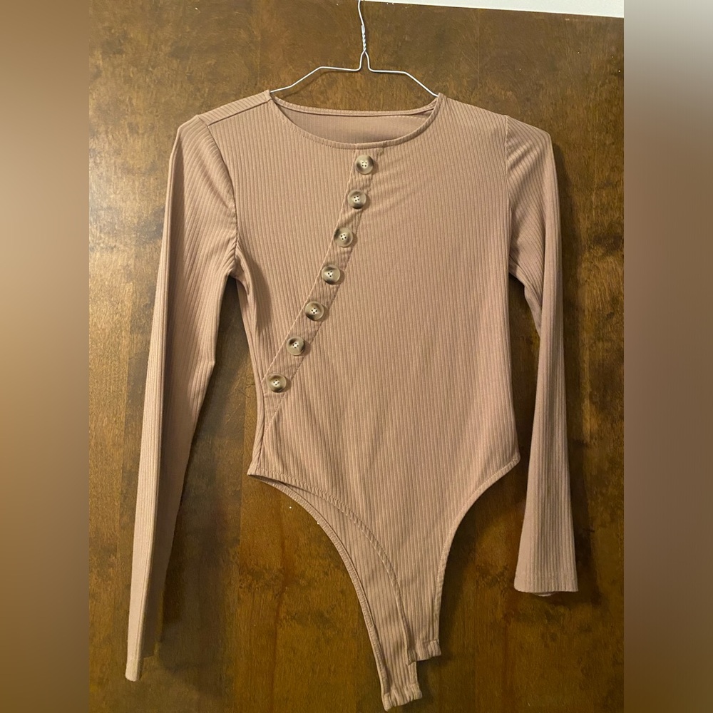 Brown bodysuit
